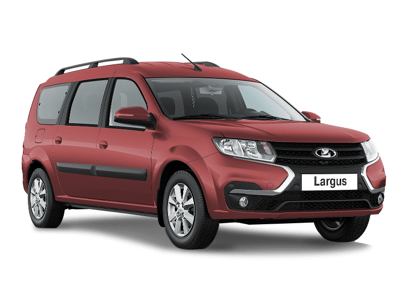 Lada Largus - Красный «Красный сплав» (136) - металлик
